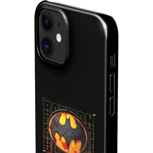 DC Comics The Flash Movie: Batman Bloody Logo iPhone 12 Mini Lite Case