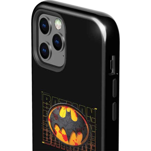 DC Comics The Flash Movie: Batman Bloody Logo iPhone 12 Pro Impact Case