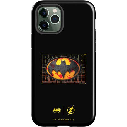 DC Comics The Flash Movie: Batman Bloody Logo iPhone 12 Pro Impact Case