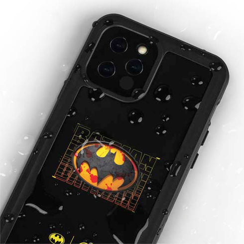 DC Comics The Flash Movie: Batman Bloody Logo iPhone 12 Pro Waterproof Case