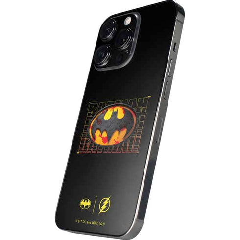 DC Comics The Flash Movie: Batman Bloody Logo iPhone 14 Pro Skin