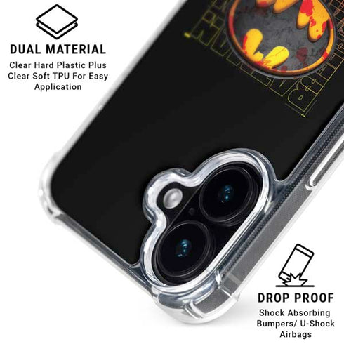 DC Comics The Flash Movie: Batman Bloody Logo iPhone 16 MagSafe Case
