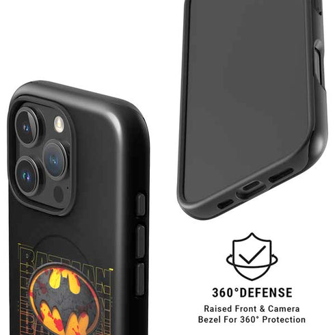 DC Comics The Flash Movie: Batman Bloody Logo iPhone 16 Pro Magsafe Impact Case
