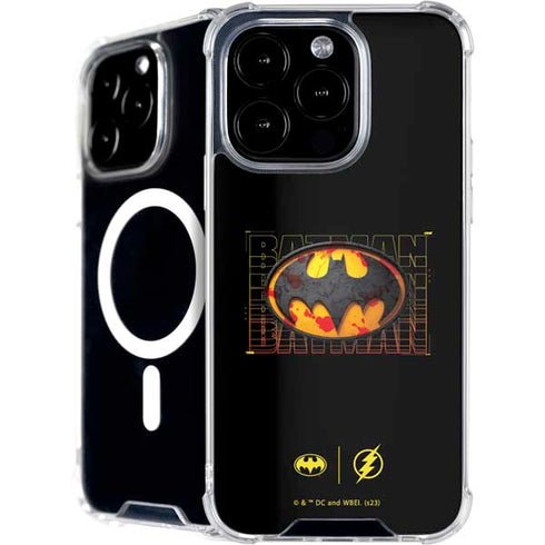DC Comics The Flash Movie: Batman Bloody Logo iPhone 16 Pro Max MagSafe Case
