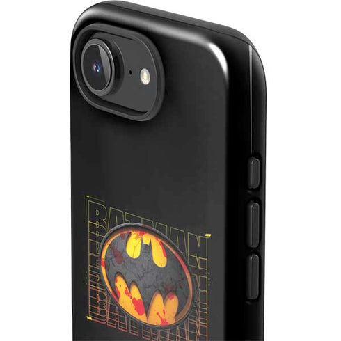 DC Comics The Flash Movie: Batman Bloody Logo iPhone 16e Impact Case