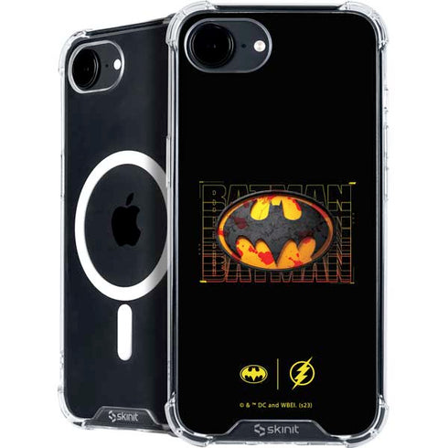 DC Comics The Flash Movie: Batman Bloody Logo iPhone 16e MagSafe Case