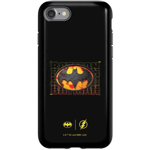 DC Comics The Flash Movie: Batman Bloody Logo iPhone SE (2nd & 3rd Gen) Pro Case