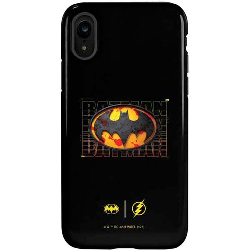 DC Comics The Flash Movie: Batman Bloody Logo iPhone XR Pro Case