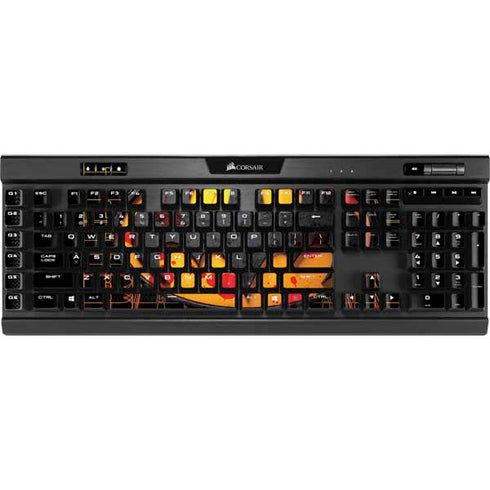 DC Comics The Flash Movie: Batman Bloody Logo K95 RGB PLATINUM Mechanical Gaming Keyboard Skin