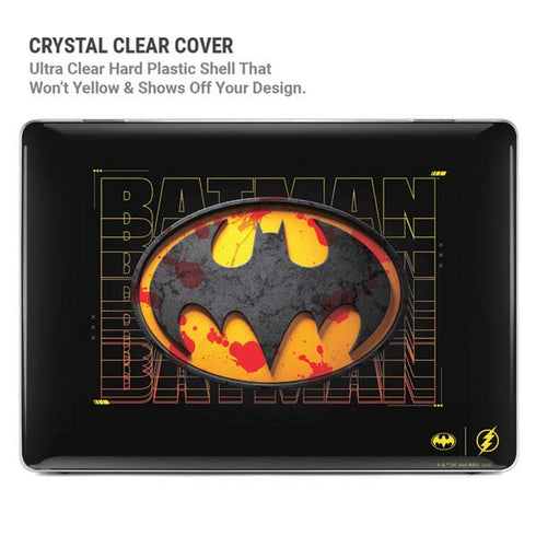 DC Comics The Flash Movie: Batman Bloody Logo MacBook Pro 13in (2020) Case plus Skin