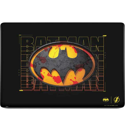 DC Comics The Flash Movie: Batman Bloody Logo MacBook Skins