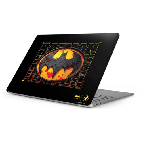 DC Comics The Flash Movie: Batman Bloody Logo Apple MacBook Pro 16-inch Skin