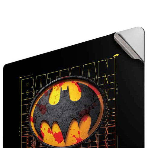 DC Comics The Flash Movie: Batman Bloody Logo Apple MacBook Pro 16-inch Skin