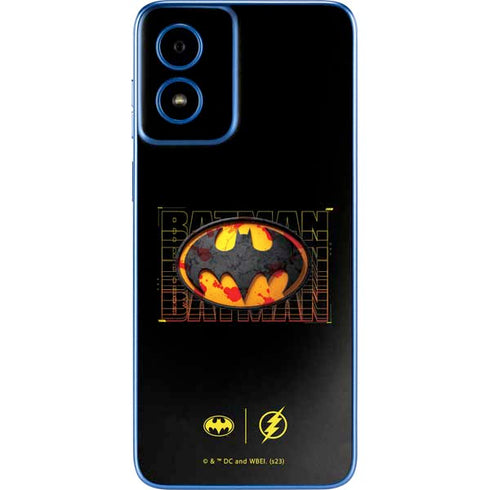 DC Comics The Flash Movie: Batman Bloody Logo Moto G Play 4G (2024) Skin