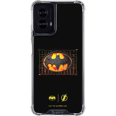 DC Comics The Flash Movie: Batman Bloody Logo Moto G Power 5G (2024) Clear Case