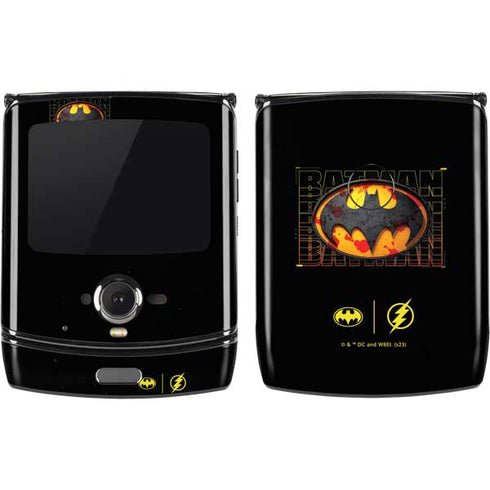 DC Comics The Flash Movie: Batman Bloody Logo Motorola RAZR Skin