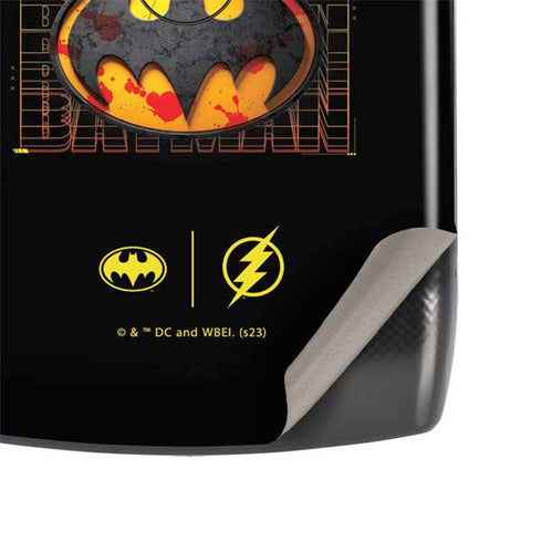 DC Comics The Flash Movie: Batman Bloody Logo Motorola RAZR Skin