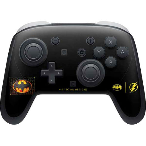 DC Comics The Flash Movie: Batman Bloody Logo Nintendo Switch 2 (2025) Pro Controller Skin