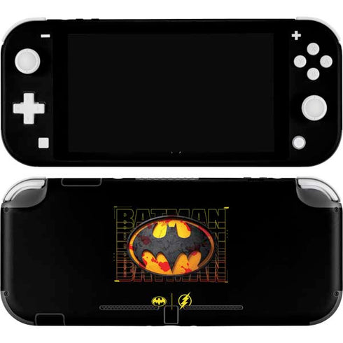 DC Comics The Flash Movie: Batman Bloody Logo Nintendo Switch Lite Skin