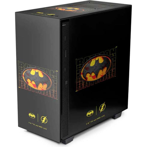 DC Comics The Flash Movie: Batman Bloody Logo NZXT H510 Compact ATX Mid-Tower Case Skin