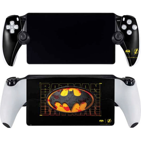 DC Comics The Flash Movie: Batman Bloody Logo PlayStation Portal Remote Player Skin