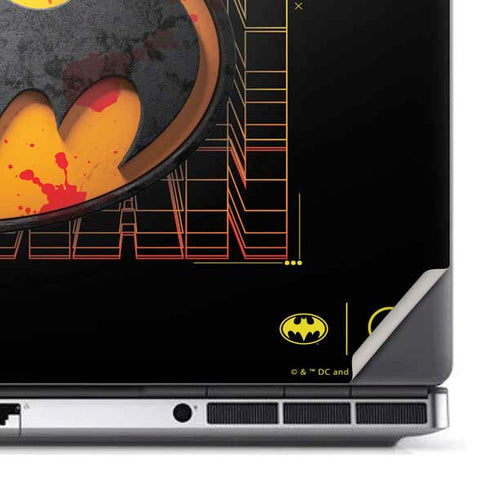 DC Comics The Flash Movie: Batman Bloody Logo Dell Precision Skin
