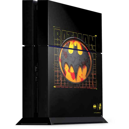 DC Comics The Flash Movie: Batman Bloody Logo PlayStation PS4 Skins