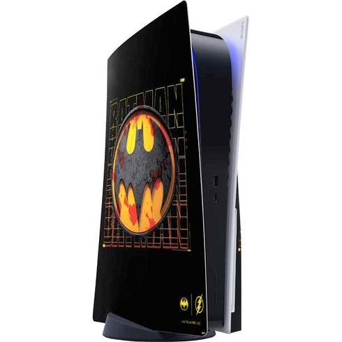 DC Comics The Flash Movie: Batman Bloody Logo PlayStation PS5 Skins