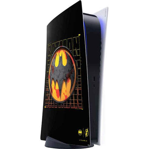 DC Comics The Flash Movie: Batman Bloody Logo PS5 Digital Edition Console Skin