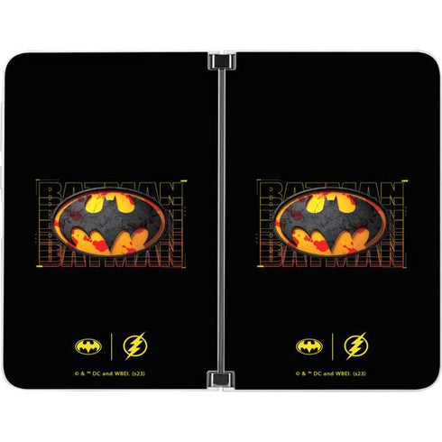 DC Comics The Flash Movie: Batman Bloody Logo Surface Duo Skin