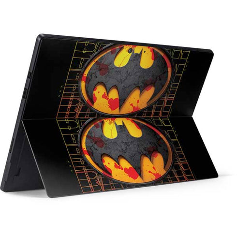 DC Comics The Flash Movie: Batman Bloody Logo Surface Pro 7 Skin