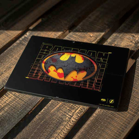 DC Comics The Flash Movie: Batman Bloody Logo Surface Pro 7 Skin