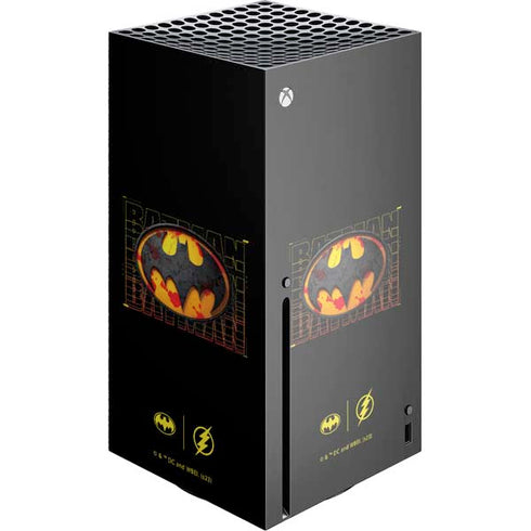 DC Comics The Flash Movie: Batman Bloody Logo Xbox Series X Console Skin