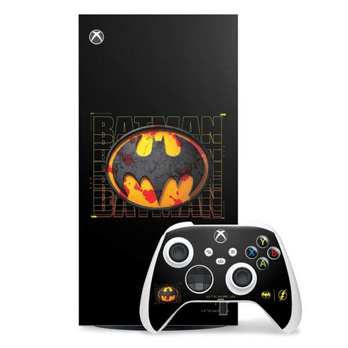 DC Comics The Flash Movie: Batman Bloody Logo Xbox Series X Skins