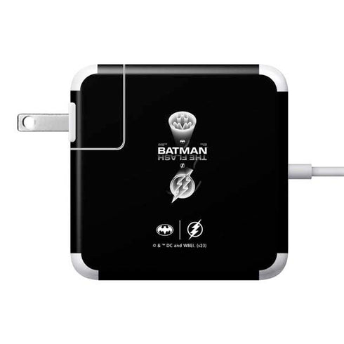 DC Comics The Flash Movie: Batman Flash Future & Past 85W Power Adapter (15 and 17 inch MacBook Pro Charger) Skin