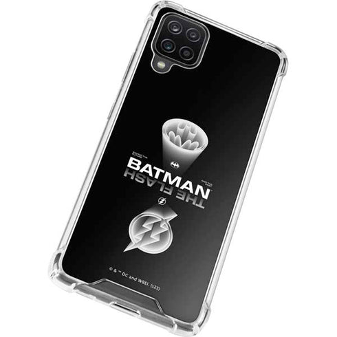 DC Comics The Flash Movie: Batman Flash Future & Past Galaxy A12 Clear Case