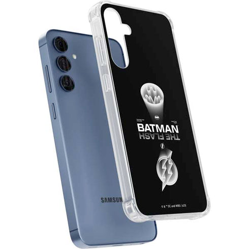 DC Comics The Flash Movie: Batman Flash Future & Past Galaxy A55 5G Clear Case