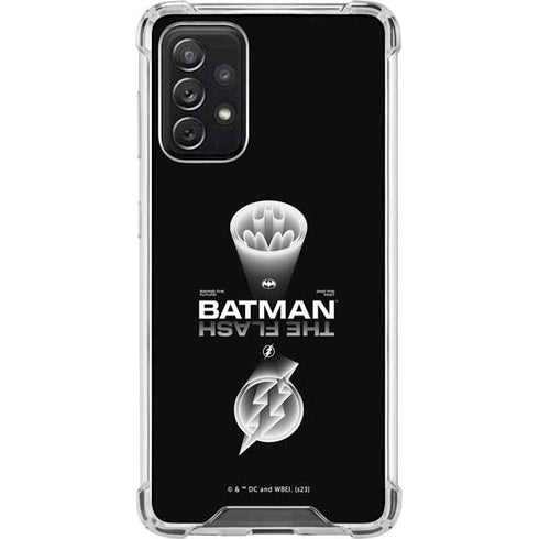 DC Comics The Flash Movie: Batman Flash Future & Past Galaxy A72 5G Clear Case