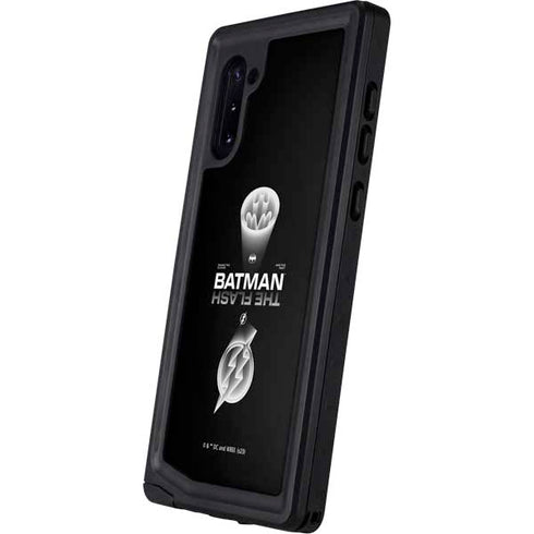 DC Comics The Flash Movie: Batman Flash Future & Past Galaxy Note 10 Waterproof Case