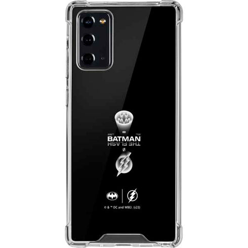 DC Comics The Flash Movie: Batman Flash Future & Past Galaxy Note20 5G Clear Case