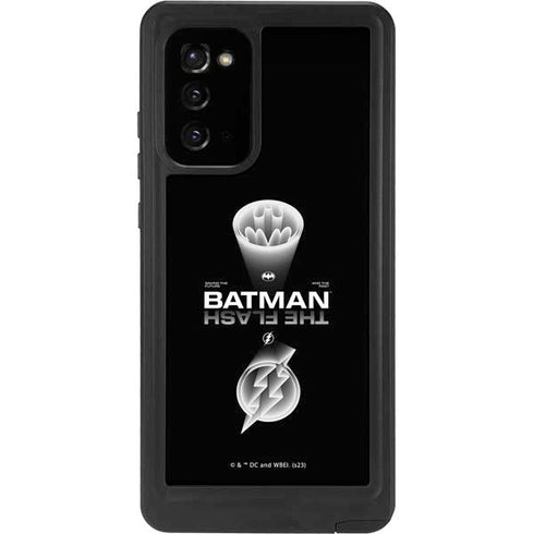 DC Comics The Flash Movie: Batman Flash Future & Past Galaxy Note20 5G Waterproof Case