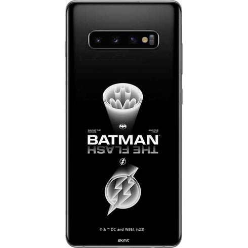 DC Comics The Flash Movie: Batman Flash Future & Past Galaxy S10 Plus Skin