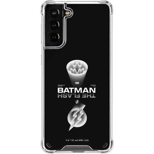 DC Comics The Flash Movie: Batman Flash Future & Past Galaxy S21 Plus 5G Clear Case