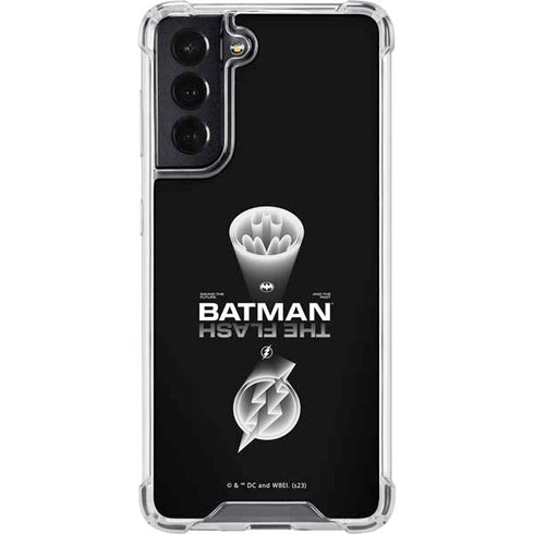 DC Comics The Flash Movie: Batman Flash Future & Past Galaxy S22 Clear Case