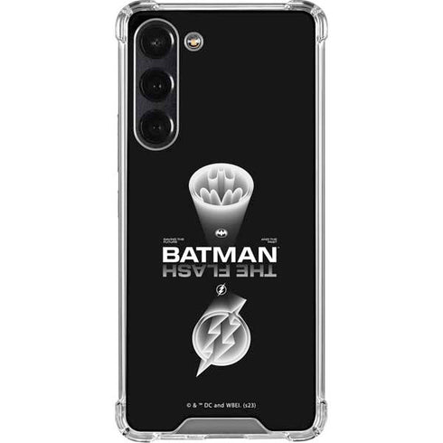 DC Comics The Flash Movie: Batman Flash Future & Past Galaxy S24 FE Clear Case
