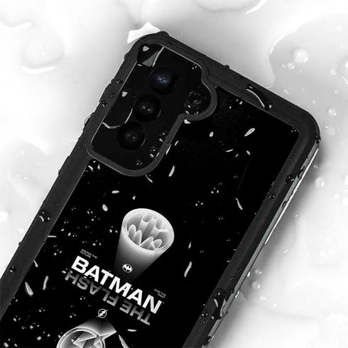 DC Comics The Flash Movie: Batman Flash Future & Past Galaxy S24 Plus Waterproof Case