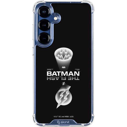 DC Comics The Flash Movie: Batman Flash Future & Past Galaxy S25 Clear Case