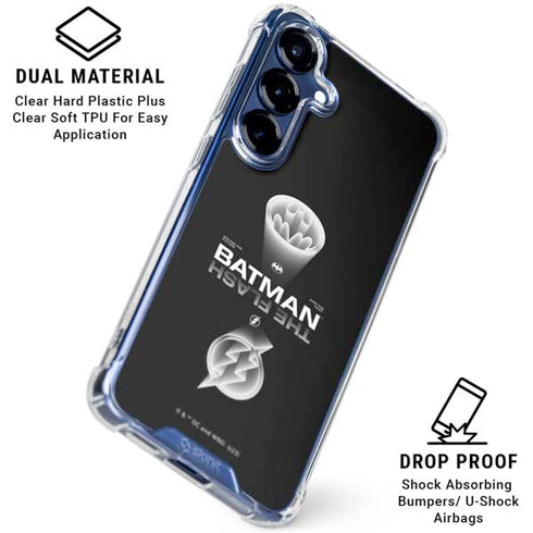 DC Comics The Flash Movie: Batman Flash Future & Past Galaxy S25 Plus Clear Case