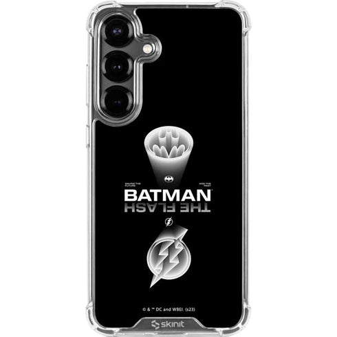 DC Comics The Flash Movie: Batman Flash Future & Past Galaxy S26 Clear Case