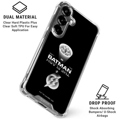 DC Comics The Flash Movie: Batman Flash Future & Past Galaxy S26 Plus Clear Case